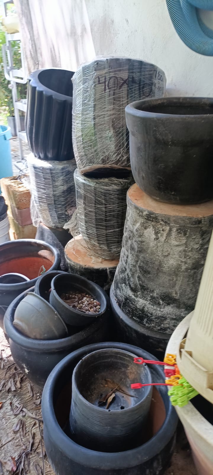 Maceta de Barro Grande en el vivero Mi Hací