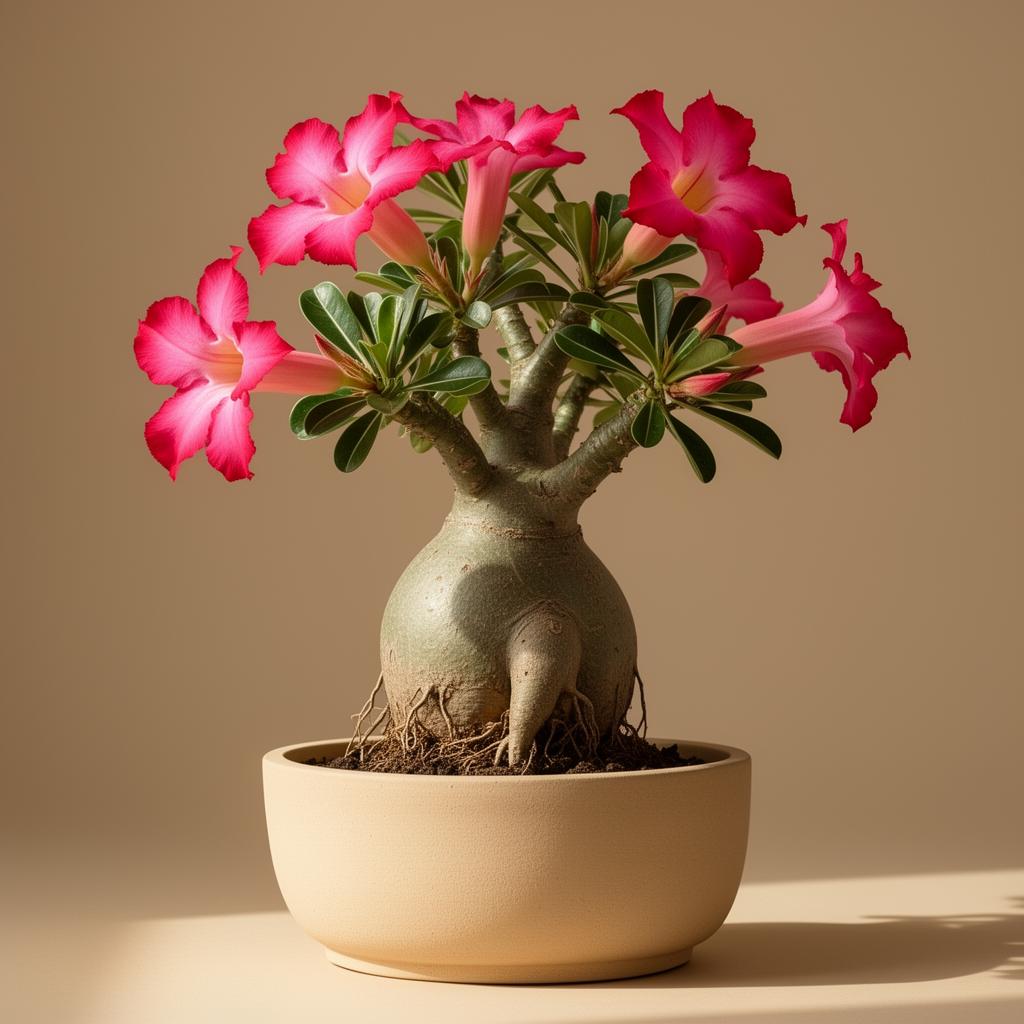 Rosa del Desierto en presentación