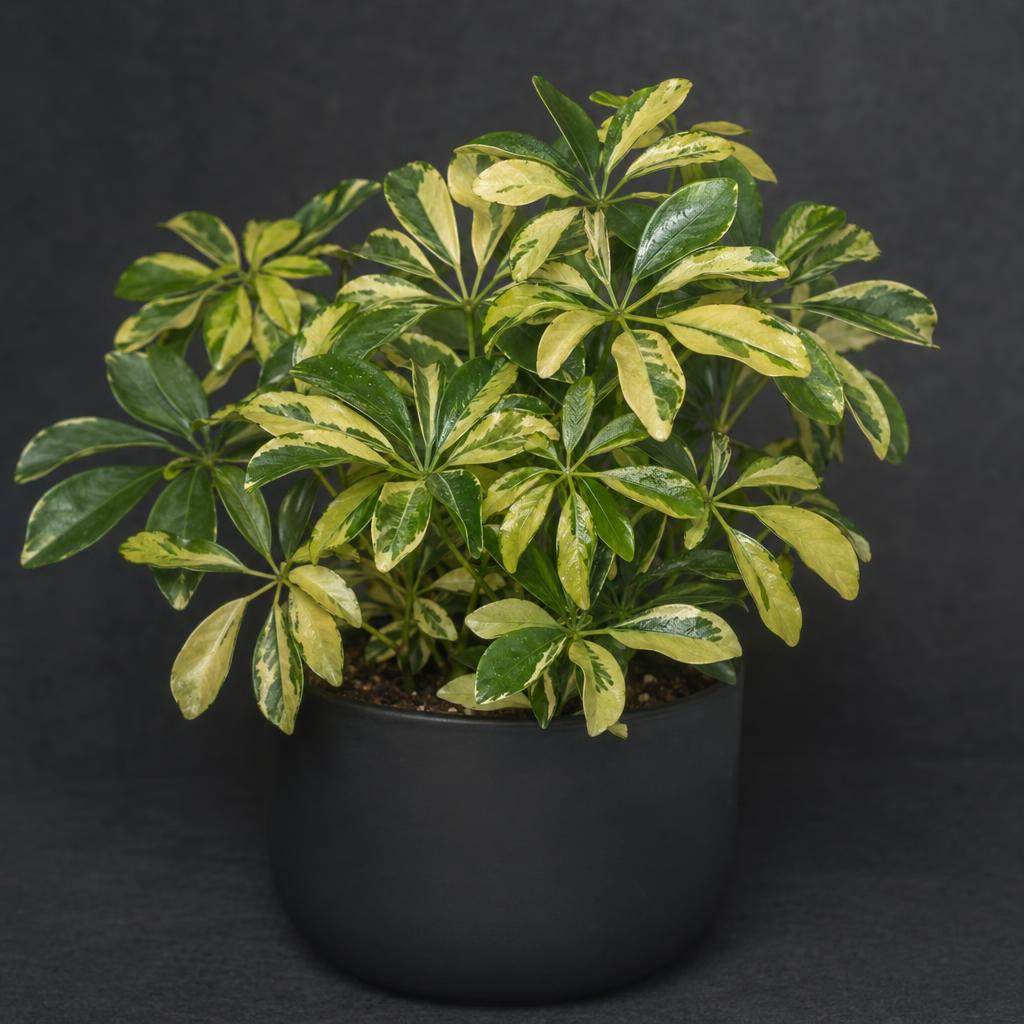 Cheflera Variegada en presentación