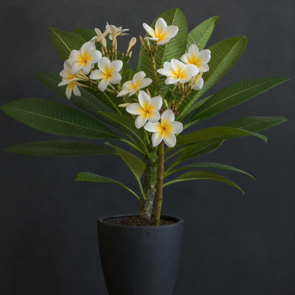 Plumeria en presentación