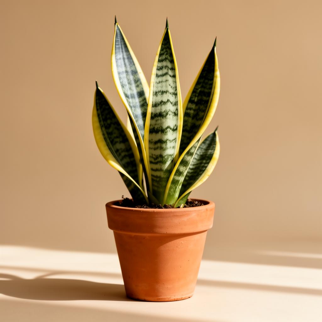 Sansevieria Laurentii en presentación
